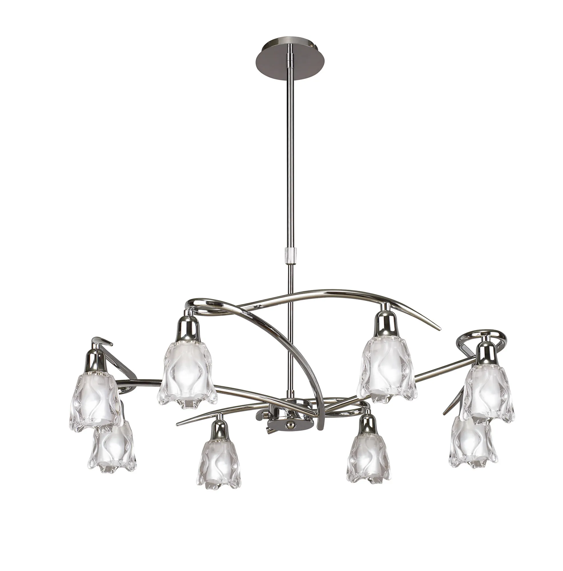 M8620/1  Amel Telescopic Pendant 8 Light